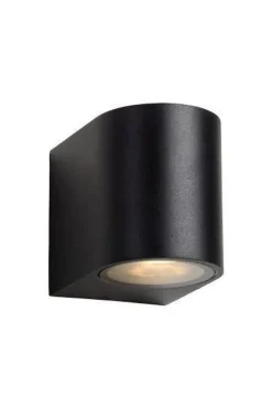 Utelamper Med Opp/Ned Lys>Lucide Zora round vegglampe ned rund utendørs IP44