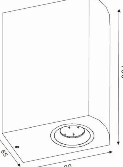 Utelamper Med Opp/Ned Lys><noscript><img width=